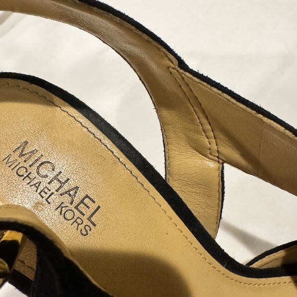 Michael Kors Black Strappy Heels - Picture 5 of 8